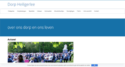 Desktop Screenshot of dorpheiligerlee.nl